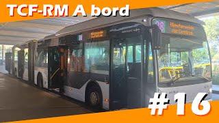 [ TCF-RM ] À bord N'16 : 28 P+R Science Park - Utrecht Centraal | U OV Utrecht | VanHool New AGG300