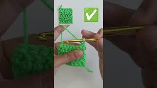 Stacked Single Crochet - How to crochet straight edges and avoid gaps #howtocrochet #crochet