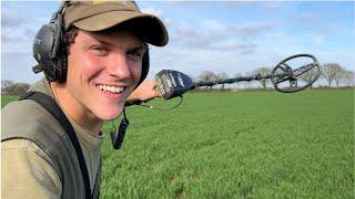 Metal Detecting in Field Reveals Old Coins and Treasures! (Nugget Noggin)