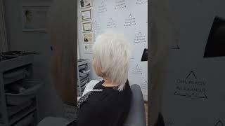 Удлинённая женская стрижка #beauty #haircut #hairstyle #стрижки #стиль #чуриков