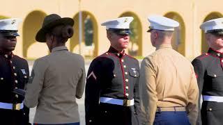 Marine Corps Recruit Training Graduation - Honor Graduates-Fox Company MCRD San Diego USMC Boot Camp