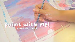 paint with me  mv scene (◍•ᴗ•◍)*。 l peachmallows