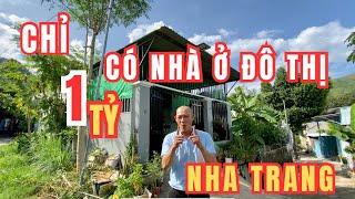 CHỈ 1 TỶ có nhà ở đô thị ngay trung tâm phía Bắc tại TP biển Nha Trang