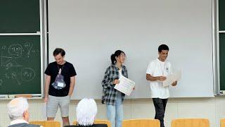 Felicitation in International Conference at YITP, Kyoto, Japan