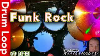 20-Min Funk Rock Drum Loop (60 BPM)