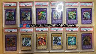 My COMPLETE PSA Graded Elemental Hero Collection! 