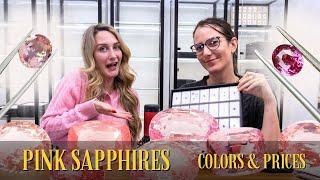 Pink Sapphires: Prices, color comparisons, Vs rubies & more