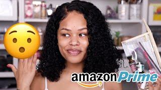 ACRYLIC NAILS AT HOME?!? PUTTING THIS $30 AMAZON KIT TO THE TEST | Arnellarmon