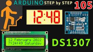 7 projects Build LED LCD Alarm Clock using DS1307 with Arduino | Lesson 105