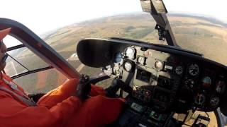 HD Gopro - Airbus Helicopter - EC135. Rescue HEMS - Start up to shut down. Pilot's view