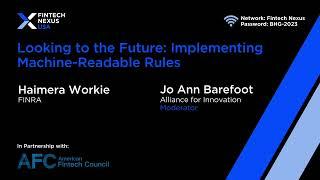 Looking to the Future: Implementing Machine Readable Rules