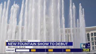 Bellagio Las Vegas debuts fountain show choreographed by hotel guest