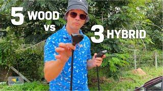 5 Wood vs 3 Hybrid: Which One Should I Carry?