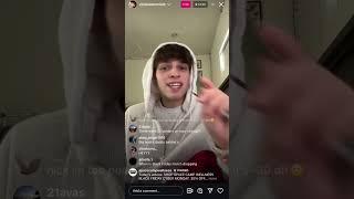 nick sturniolo instagram live - 11/22/24