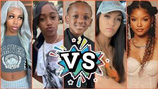 Halle Bailey VS Jayah (OfficialTsquadTV VS Super Siah (Beam Squad VS Biannca Prince VS Riiofficiiall