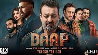 Sanjay Dutt New Movie| Baap |