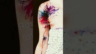 Rarest ink splash tattoo to have