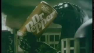 GODZILLA vs DR PEPPER - 80s commercial - UFO CULT VHS