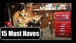 15 Basic Tools That EVERYONE Needs In Their Garage