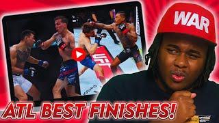Cam's Live Reactions to UFC Atlanta's Best Finishes!