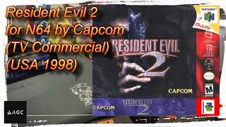 Game Archive - Resident Evil 2 for N64 - Tv Commercial (USA 1998)