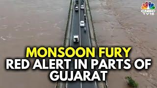 Heavy Rain Triggers Floods In Southern Gujarat; IMD Issues Red Alert | Monsoon 2024 | N18V