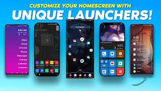 Top 5 Unique Android Launchers in 2025 | Best Customization & Minimalist Setups!