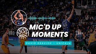 BCL Mic'd Up Moments - David Kravish (Unicaja) - Basketball Champions League 2024-25