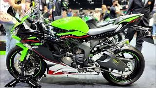 KAWASAKI NINJA ZX 6R - LIME GREEN 2023 #MotionicKelik