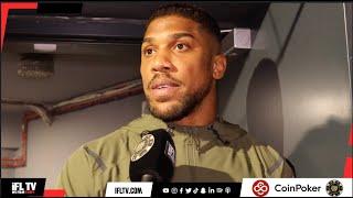 'DONT LET THEM F**** DISRESPECT YOU' -ANTHONY JOSHUA RAW! -ON DUBOIS SPARRING, REFUSES FURY QUESTION