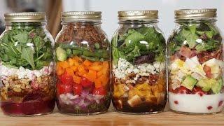 4 MORE Salad-In-A-Jar Recipes!
