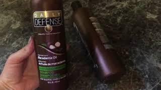 Daily Defense~Macadamia Oil~SHAMPOO & CONDITIONER (Dollar Tree Review)