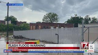 Water rescues underway in Sanford due to flooding