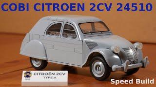 Citroen 2CV Type A Ente, Cobi 24510 Speed build