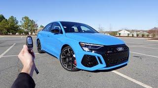 2024 Audi RS3: Start Up, Exhaust, Walkaround, Test Drive and Review