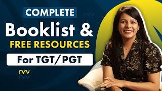 TGT/PGT (English) Exam Preparation: Booklist, Strategy & Free Resources