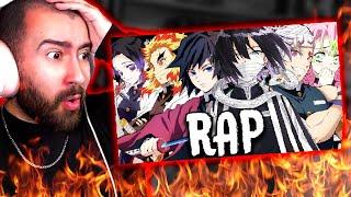 REACTION - HASHIRA RAP CYPHER | RUSTAGE ft. Shwabadi, Cam Steady, HalaCG & More [DEMON SLAYER]