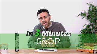 S&OP - Supply Chain in 3 Minutes