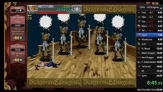 Dungeons & Dragons 2 (Shadow over Mystara) Thief All Dragons Speedrun in 22:08