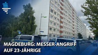 Magdeburg: Messer-Angriff auf 23-Jährige