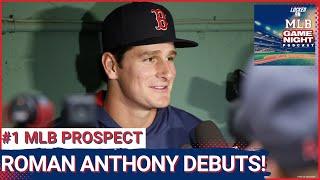 MLB GAME NIGHT: MLB's #1 Prospect Roman Anthony Debuts for Boston Red Sox, Dodgers & Padres Battle!