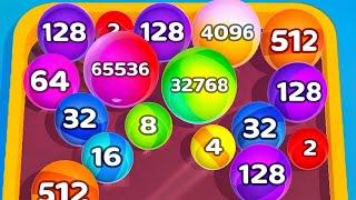 Merge Ball 2048 : Ball Shooter 3D game in MAX LEVEL ( Endless Gameplay )