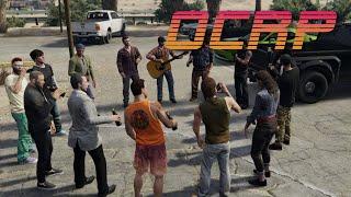 Delivery Guy and His New Friends Get Hit by a Bus in OCRP | GTA RP