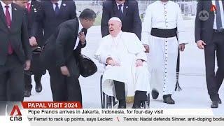 Pope Francis embarks on historic 4-nation tour of Asia-Pacific region