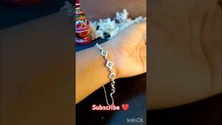 New silver bracelet design #silverbracelets #ytshorts#viral#trending#priyankajewellers‎