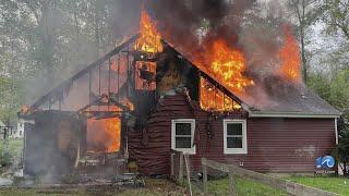 Family displaced, 3 dogs dead after Chesapeake house fire