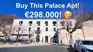 200 Year Old Palace Apt Tour! | Incredible Views & Great Shape! 4,100 Sq Ft. €298.000! " 