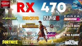 RX 470 Test In 20 Games In 2022 | i5 4590 + RX 470 4GB