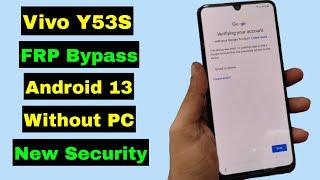 Vivo Y53S FRP Bypass Android 13 Without PC New Security | No Reset No TalkBack | New Method