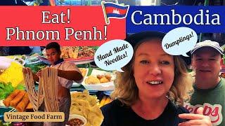 CAMBODIA  Best Handmade Noodles & Dumplings in Phnom Penh